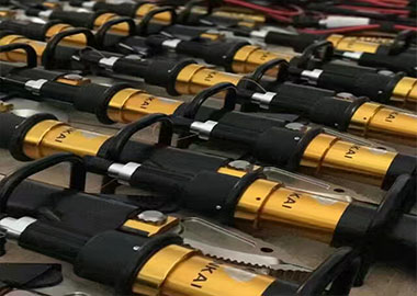 某支隊(duì)25套液壓破拆工具組圓滿交貨。