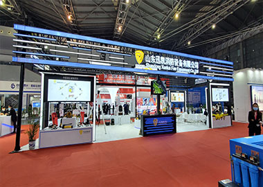山東迅凱攜旗下產(chǎn)品參加上海國際消防展。